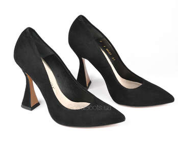 BRAVO MODA 0031/CZARNY ZAMSZ