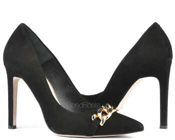 BRAVO MODA 0051/CZARNY ZAMSZ