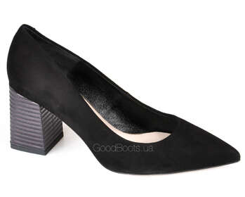 BRAVO MODA 0067/CZARNY ZAMSZ