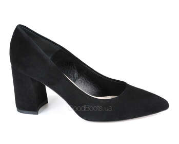 BRAVO MODA 1479/Czarny zamsz