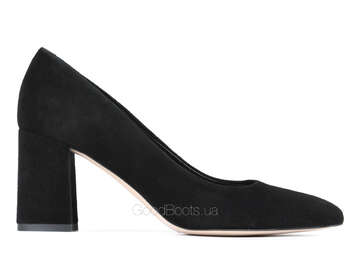 BRAVO MODA 1479/Czarny zamsz