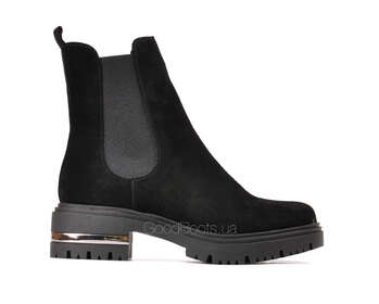 BRAVO MODA 2290/CZARNY ZAMSZ