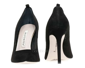 BRAVO MODA 0079/Czarny zamsz
