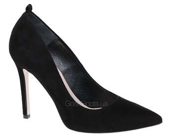 BRAVO MODA 0079/Czarny zamsz