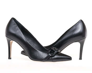 BRAVO MODA 0056/CZARNA SKORA
