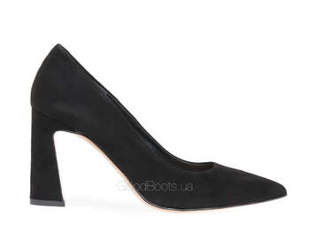 BRAVO MODA 0063/CZARNY ZAMSZ