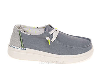 HEY DUDE CHAMBRAY ABYSS BLUE