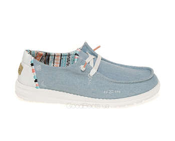 HEY DUDE BOHO LIGHT  DENIM