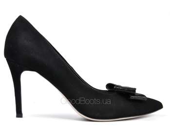 BRAVO MODA 1772/CZARNY ZAMSZ