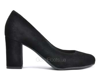 BRAVO MODA 1586/Czarny zamsz