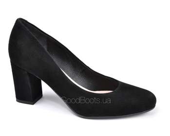BRAVO MODA 1586/Czarny zamsz