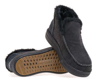 HEY DUDE DENNY GRIP/JET BLACK