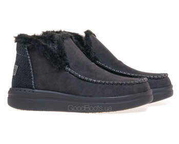 HEY DUDE DENNY GRIP/JET BLACK