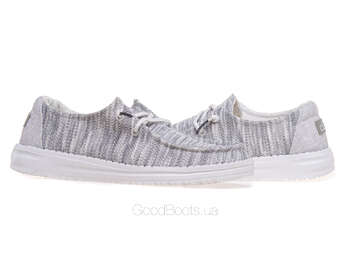 HEY DUDE WENDY SOX/GRACIER GREY