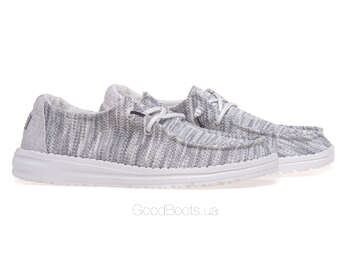 HEY DUDE WENDY SOX/GRACIER GREY