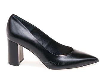 BRAVO MODA 0155/CZARNA SKORA