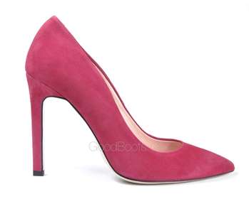 BRAVO MODA 1254/plum zamsz