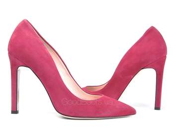 BRAVO MODA 1254/plum zamsz