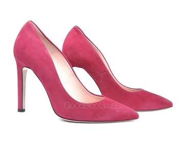BRAVO MODA 1254/plum zamsz