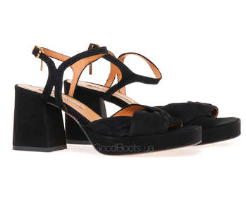 BRAVO MODA 0137/CZARNY ZAMSZ