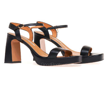 BRAVO MODA 0143/CZARNA SKORA