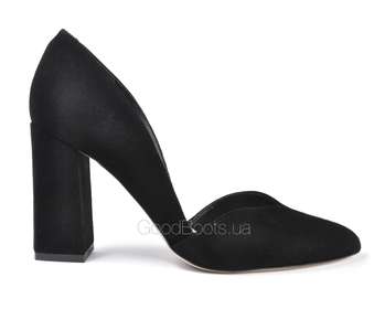 BRAVO MODA 1693/Czarny zamsz
