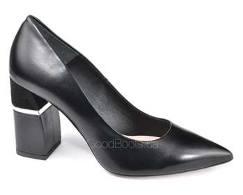 BRAVO MODA 1818/CZARNY SKORA+ZAMSZ