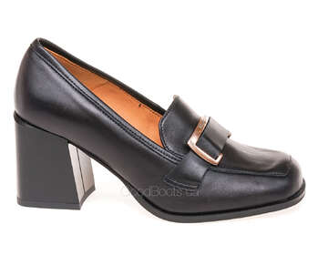 BRAVO MODA 0223/CZARNA SKORA