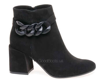 BRAVO MODA 2441/CZARNY ZAMSZ