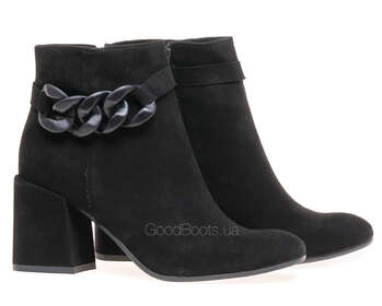 BRAVO MODA 2441/CZARNY ZAMSZ
