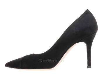 BRAVO MODA 0227/CZARNY ZAMSZ
