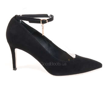 BRAVO MODA 0234/CZARNY ZAMSZ