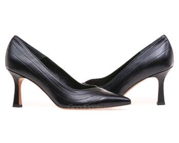 BRAVO MODA 0268/CZARNY SKORA