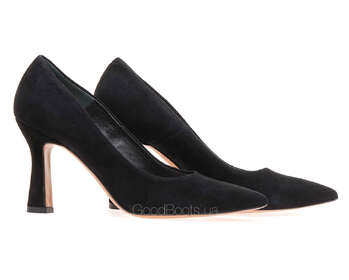 BRAVO MODA 0250/CZARNY ZAMSZ