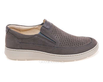 STEPTER 8458/GREY/NUBUK