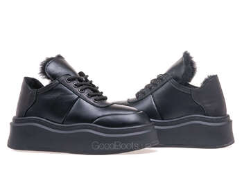 AREES MENIWA AM2302M-1-1/BLACK LEATHER