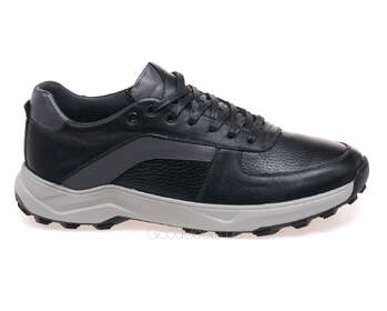 IKOS 428-1/BLACK LEATHER