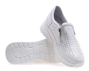 GOODBOOTS 8762-75-ST/WHITE LEATHER