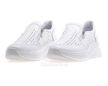 GOODBOOTS 8762-75-ST/WHITE LEATHER