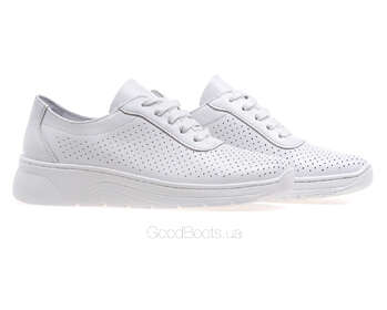GOODBOOTS 8758-75-ST/WHITE LEATHER