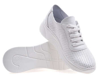 GOODBOOTS 8758-75-ST/WHITE LEATHER