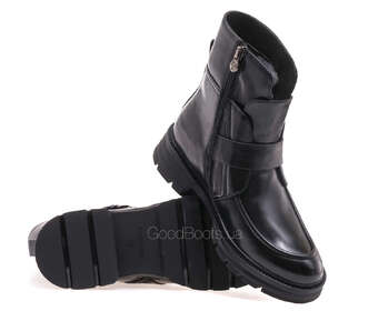 ANEMONE PY4807M-607A/BLACK LEATHER