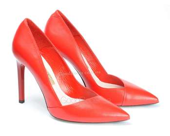 Bravo Moda 1305/Czerwony skora