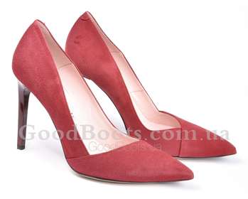 Bravo Moda 1305/Bordo zamsz