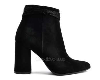 BRAVO MODA 2179/CZARNY ZAMSZ