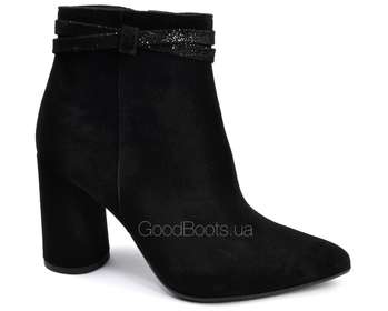 BRAVO MODA 2179/CZARNY ZAMSZ