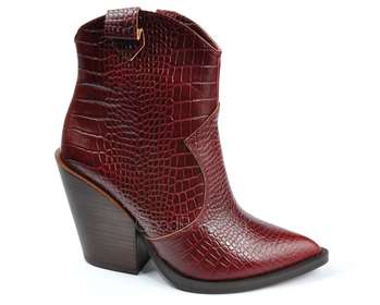 BRAVO MODA 2159/CROCO BORDO