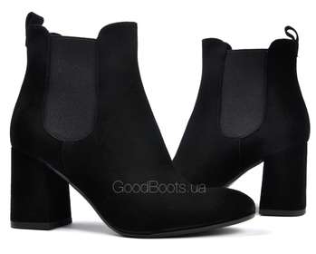 BRAVO MODA 2184/CZARNY ZAMSZ