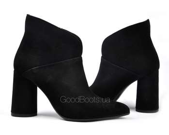 BRAVO MODA 2157/CZARNY ZAMSZ
