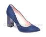 Bravo Moda 1605/Granat zamsz+granat